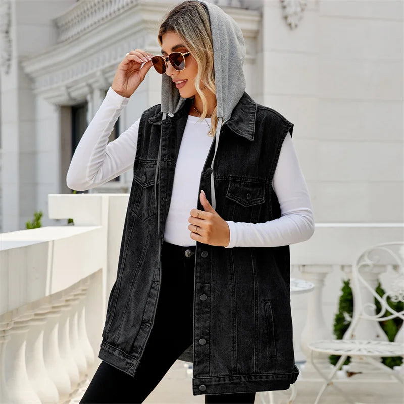 Raine Denim Vest